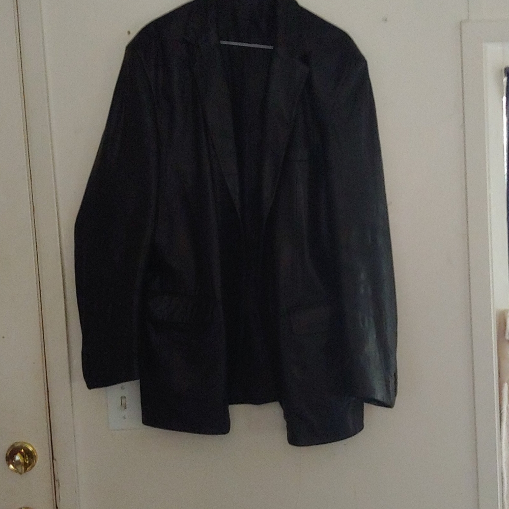 Mens leather jacket